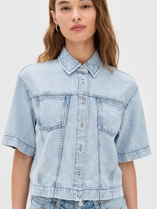 NWT rag & bone Ultra Featherweight Abby Top - Picture 3 of 10